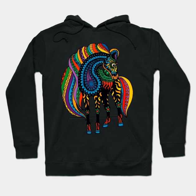 BLACK STALLION Hoodie by MGphotoart